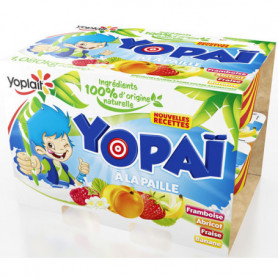 YOPAI ROUGE/JAUNE-YOPLAIT-12X90G
