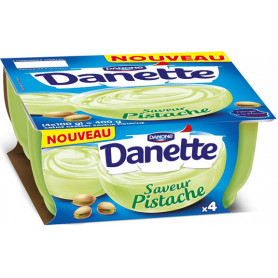 DANETTE SAVEUR PISTACHE-DANONE-4X100G