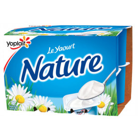 YAOURT NATURE-YOPLAIT-12X125G