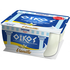 OIKOS VANILLE-DANONE-4X90G