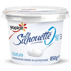 SILHOUETTE 0% NATURE-YOPLAIT-850G