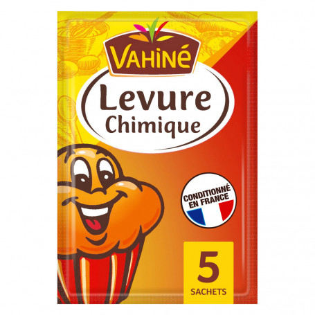 Levure Chimique (5X11grs) Vahiné 55grs