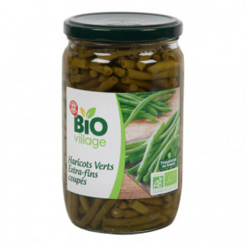 Haricots verts Bio Village 345g