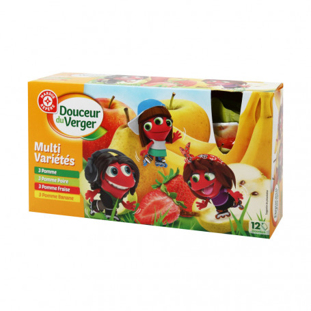 COMPOTES GOURDES VARIE-DOUCEUR DU VERGER-1.08KG