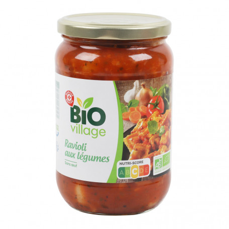 Ravioli aux légumes-BIO VILLAGE-700g