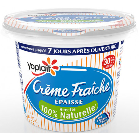 CREME FRAICHE 30% MG - YOPLAIT - 50CL