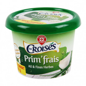 Fromage à tartiner ail et fines herbes 24%MG - Les Croisés - 250G