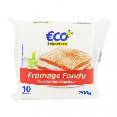 FROMAGE FONDU POUR CROQUE MONSIEUR - ECO+ - 200G