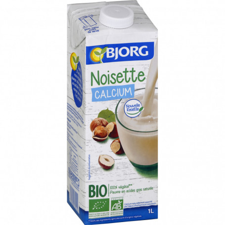 BOISSON NOISETTE CALCIUM - BJORG - 1L