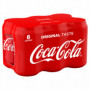 Coca Cola canettes - 6x33cl