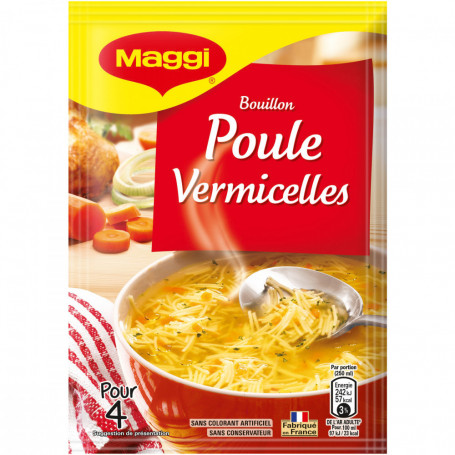 SOUPE DE POULE AUX VERMICELLES MAGGI 65G