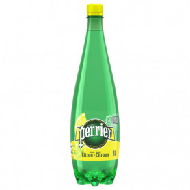 Eau gazeuse Perrier aromatisée Citron - 1L