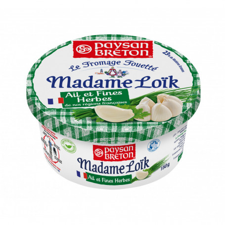 FROMAGE FOUETTE AUX FINES HERBES-PAYSAN BRETON-150G