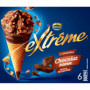 Cônes X6 Chocolat Intense pépites de Nougatine-EXTREME NESTLE-426G