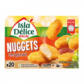 NUGGETS DE VOLAILLE-ISLA DELICE HALAL-400G