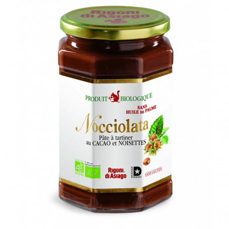 Pâte à tartiner chocolat bio - Nocciolata bio 650g