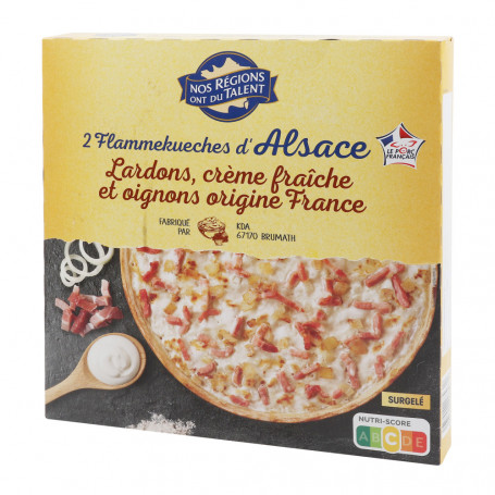 FLAMMEKUECHE-NOS REGIONS ONT DU TALENTS-2X250G