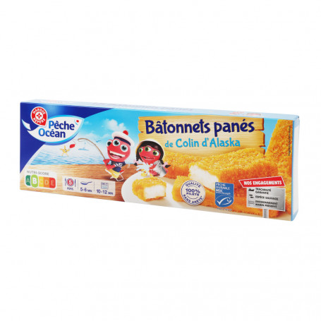 BATONNETS DE COLIN ALASKA X15-PECHE OCEAN-450G