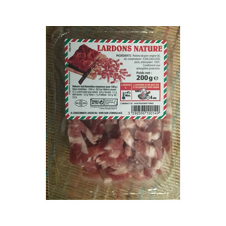 LARDON NATURE 200G