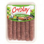 CHIPOLATAS VOLAILLE AUX HERBES X6 -CREOLAY- 265G