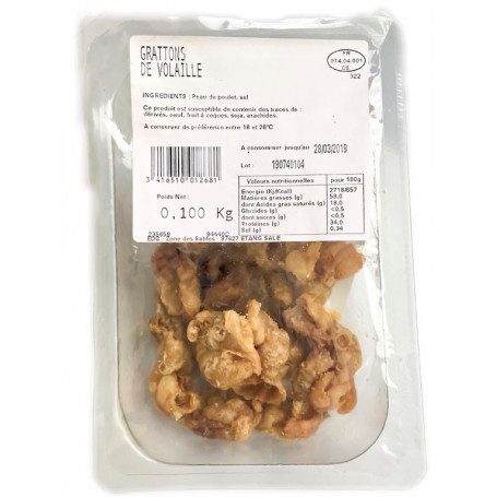 GRATTON POULET-KOKORIKO-100G