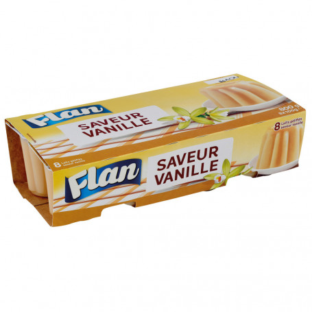 FLAN VANILLE-PP- 8X100G