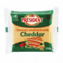 FROMAGE FONDU TRANCHE CHEDDAR-PRESIDENT-200G