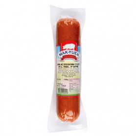 SAUCISSON A L'AIL FUME (PORC)-MAK YUEN-400G