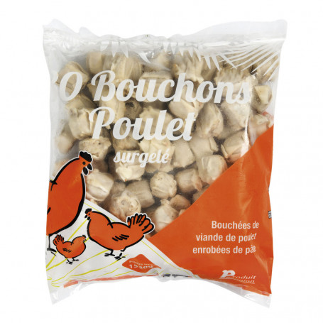 BOUCHON POULET X80-DISTRI MASCAREIGNE-1,520 KG