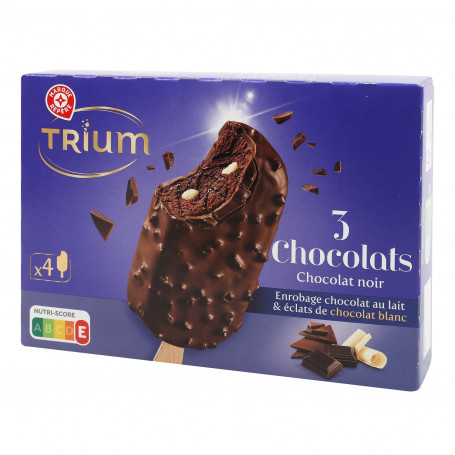 4TRIUM TROIS CHOCOLATS . 282G  4TRIUM TROIS CHOCOLATS . 282G