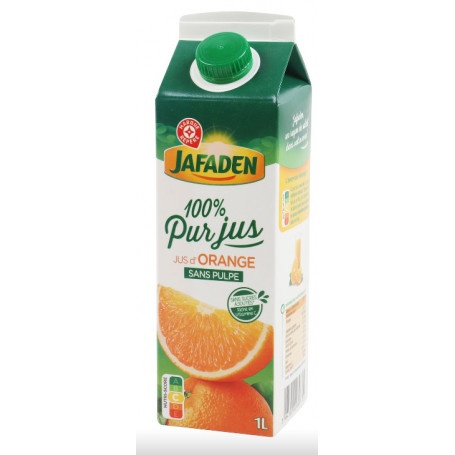 PUR JUS ORANGE - JAFADEN -1L