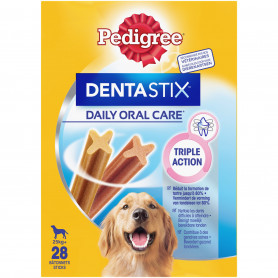 DENTASTIX BÂTONNETS HYGIÈNE BUCCO-DENTAIRE POUR GRAND CHIEN-PEDIGREE -X 28