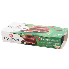 GATEAU AU CHOCOLAT - EQUADOR- 2 X 80GR