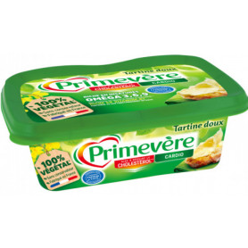 MARGARINE 100% VÉGÉTAL TARTINE ET CUISSON 59%MG - PRIMEVERE - 250G