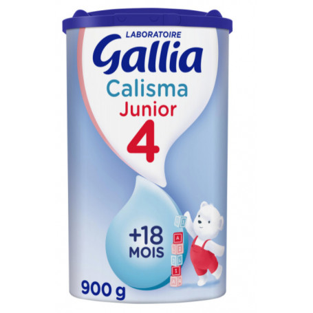 Lait Bebe En Poudre Des 18 Mois Calisma Junior Gallia 900g Drive Z Eclerc