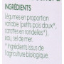 Petits pois carottes BIO VILLAGE 420g