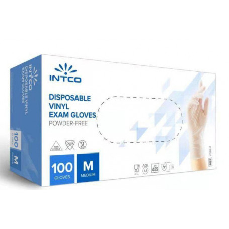 GANTS VINYL NON POUDRE TAILLE M X100