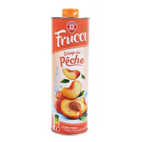 SIROP DE PÊCHE -FRUCCI-1,30L
