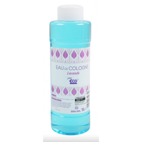 EAU DE COLOGNE LAVANDE ECO+ 1L