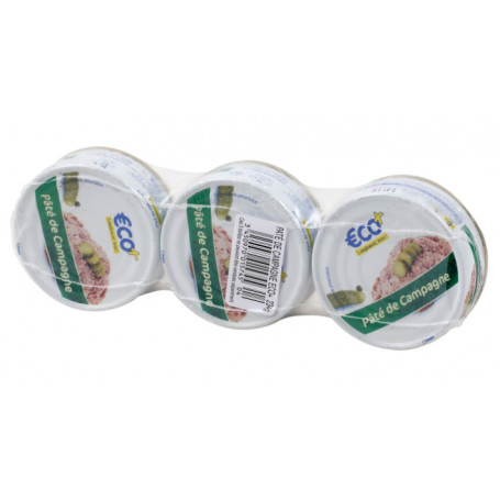 PATE CAMPAGNE 1/10 ECO + 3X78G