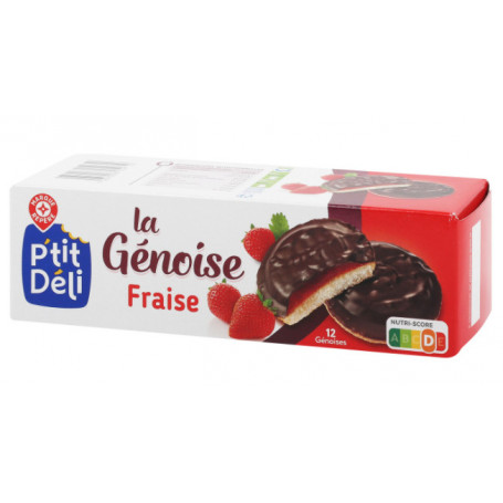 GENOISE FRAISE PTIT DELI 150G 