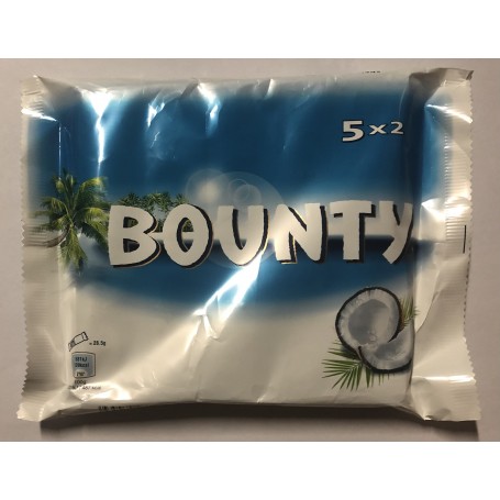 BARRES CHOCOLATEES - BOUNTY - 5X2X28,5G (285G)