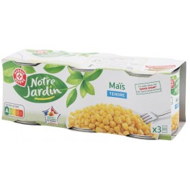 Maïs Tendre - NOTRE JARDIN - 3x140g (420g)