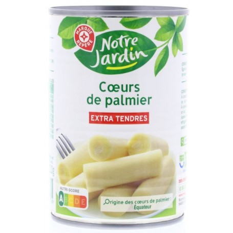 Cœurs de Palmier Extra Tendres - NOTRE JARDIN - 220g