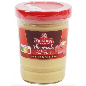 Moutarde de Dijon Fine et Forte - RUSTICA - 160g