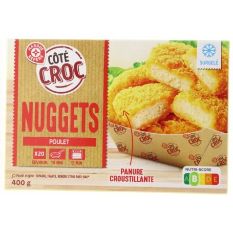Nuggets de Poulet - COTE CROC - 400g