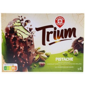 Bâtonnets de Glace Pistache x4 - TRIUM - 400ml (292g)