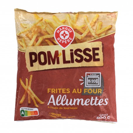 FRITE ALLUMETTE AU FOUR POMLISS 600G