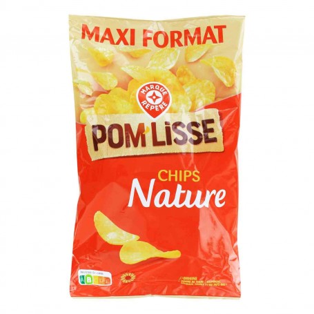 CHIPS NATURES -POM'LISSE-350G CHIPS NATURES -POM'LISSE-350G