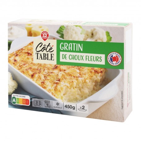GRATIN CHOUX FLEURS-COTE TABLE-450G